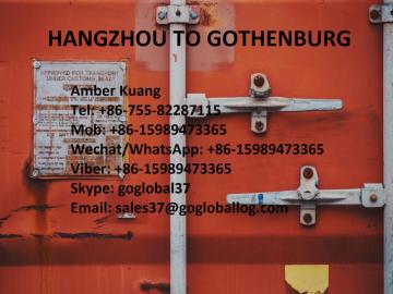 Zhejiang Hangzhou Sea Freight to Sweden Gothenburg