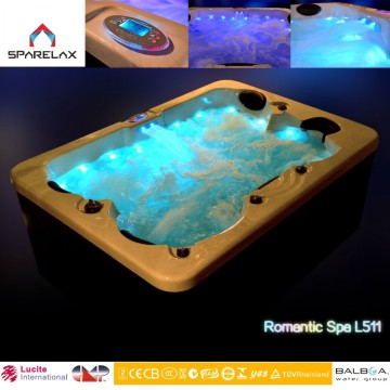 L511 mini size beauty spa sexy massage 4 person hot tubs