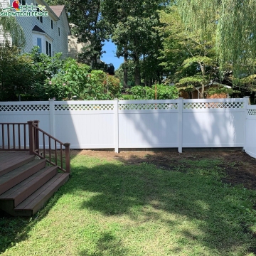 PVC Vinyl Privacy Fence & Lattice