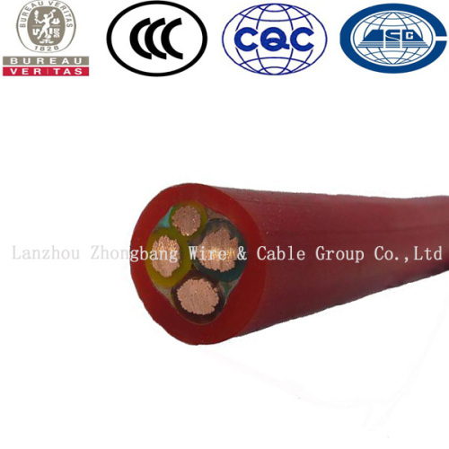 3+1 Core 4 Core Silicone Inuslated and Sheathed Soft Silicone Power Cable