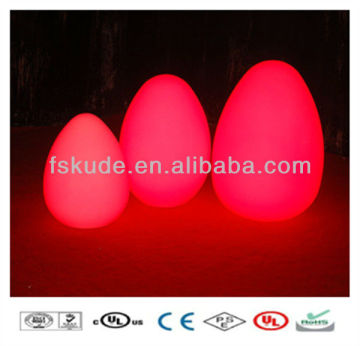 The Christmas Gift,Egg Shape Remote Control Battery LED Table Lamps