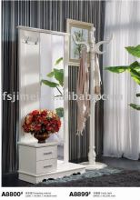 stable modern MDF standing coat rack