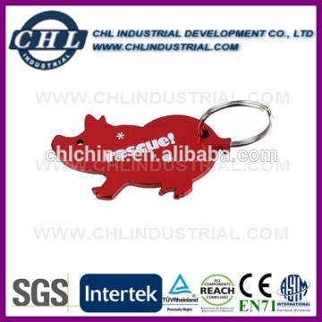 Various animal shaped blank bottle opener with customized logo