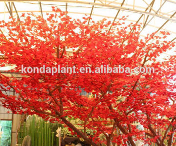 artificial red maple tree,The most beautiful decorated tree