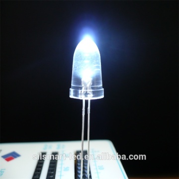 water clear 5mm led diode, 660nm led diodes