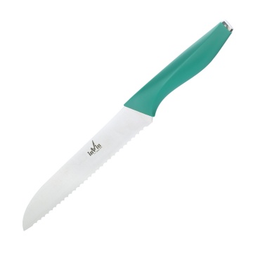 Coltello da pane con manico in plastica