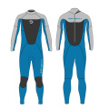 Pelle di marina da 4 mm in neoprene posteriore zip crimati di immersione