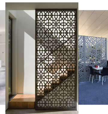 laser cut sheet Decorative perforated sheet