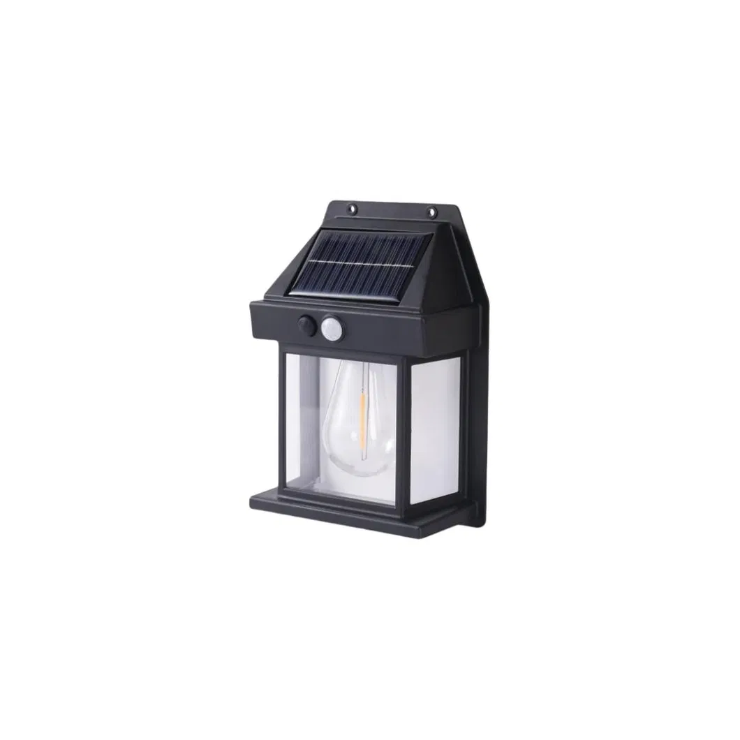Solar Motion Sensor Outdoor Wall Light with 3 Modes