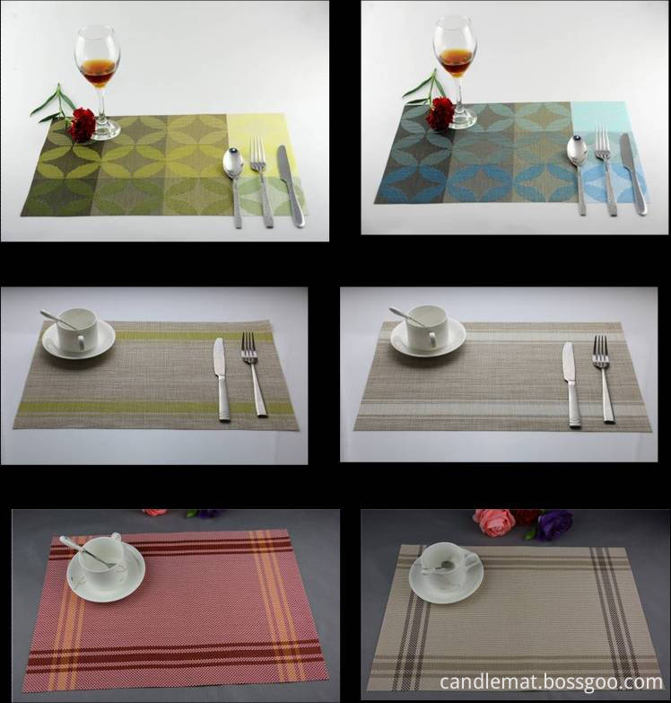 The new copper flower PVC eat mat decoration cushion332