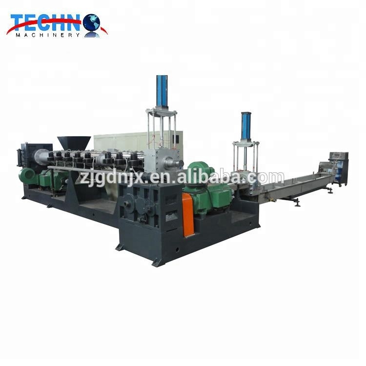 High Efficiency PE PP Compacting/Agglomerating & Plastic Pelletizing Line