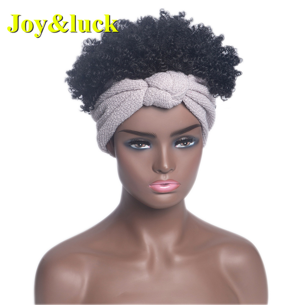 Head Band Wholesale Scarf Wig Wavy Ladies Hair Long Natural Body Waves Headband Wigs for Black Women Synthetic Hair Wigs