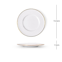 Factory Lowest Price White Pasta Plate Porcelain Plates Sets