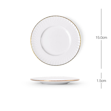 Factory Lowest Price White Pasta Plate Porcelain Plates Sets