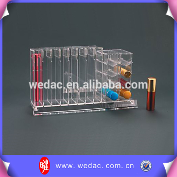 Clear plastic holder