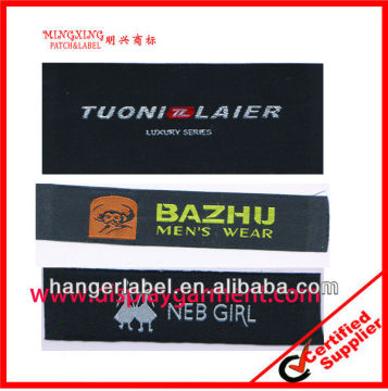 custom made woven labels,elegant woven labels,sewing woven label