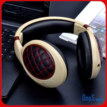 Hottest Good quality DJ leather headphone high quality headphone