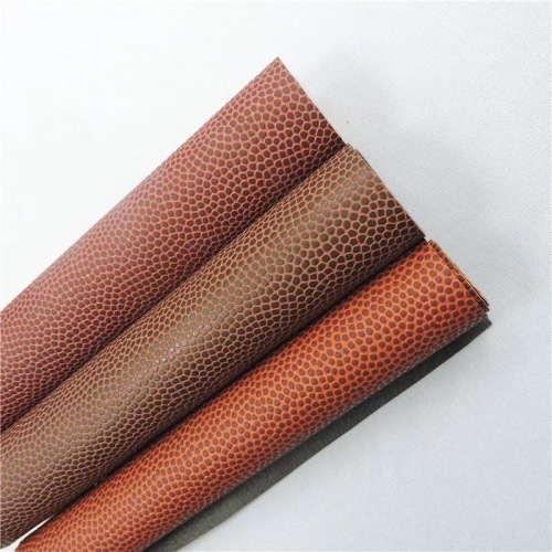 Grain pattern PU synthetic leather for soccer ball