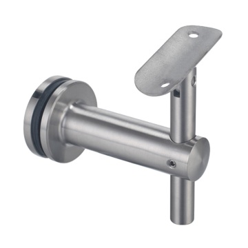 Top mounted external adjustable armrest bracket