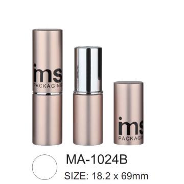 Aluminium kosmetisk läppstiftrör MA-1024B