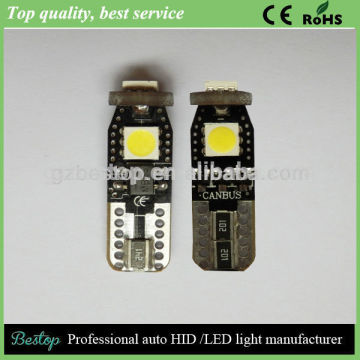 bestop high bright t10 canbus led light w5w 5w led canbus