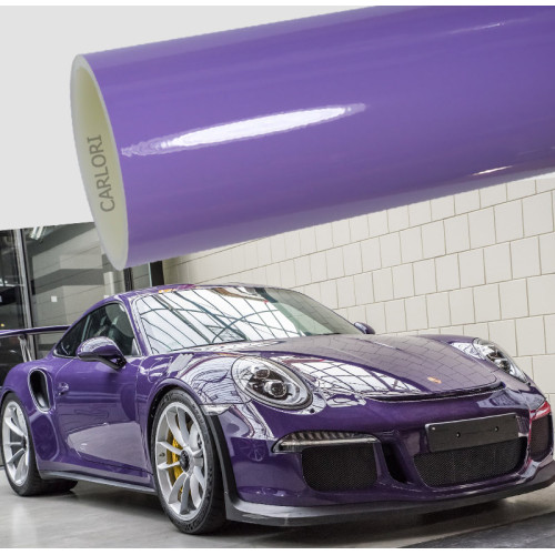 gloss purple car wrap vinyl