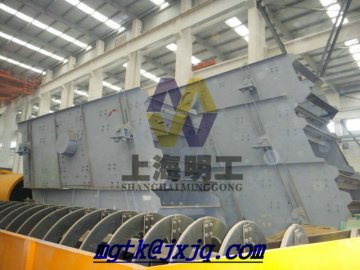 high amplitude vibrating screen