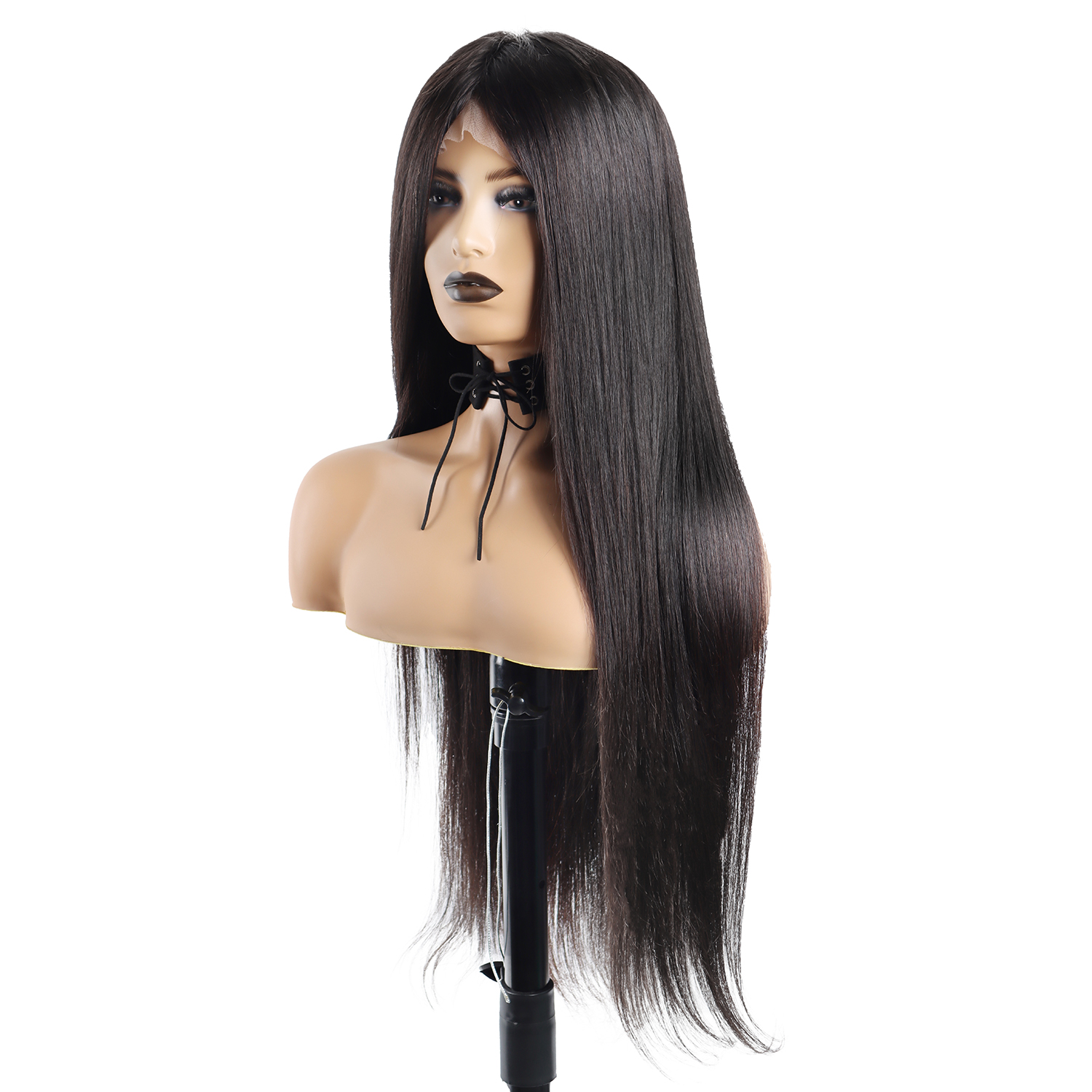 High quality Natural 40inch human hair lace wig , Raw virgin unprocessed cheap hair product 40inch lace wig hair