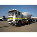 10 cbm 6x4 shanman parcrete mixer manyan