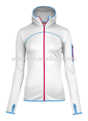 2016 High Qulity Custom Midweight Full-Zip Hooded Sweatshirt With Women