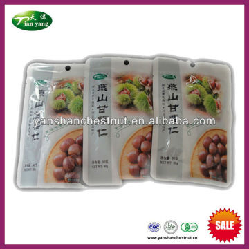 2015 Organic Peeled Roasted Chestnut Sweet Chinese Snacks