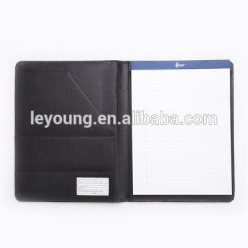 Black Leather Planner Organizer Day Planner