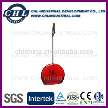 Polyresin material business card clip for promotion