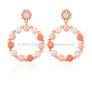 Pretty Steps gemstone korean images earrings jewelry