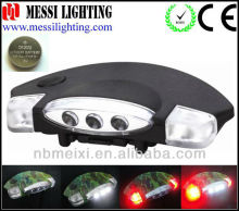 5 LED clip visor Light