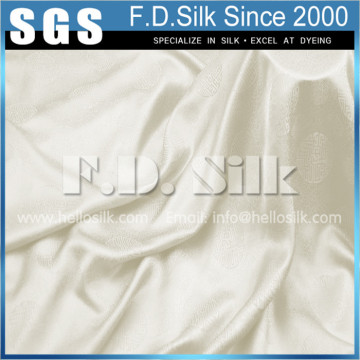 Hellosilk shocking price thin satin jacquard fabric for sale