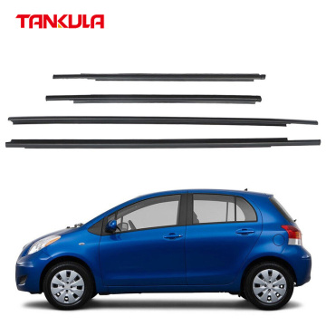 Tankula Auto Body Parts Window Moulding Trims for Toyota Yaris Hatchback 2007-2014