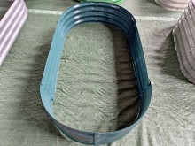 steel garden raised bed