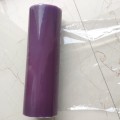 transparent purple PVC wrapping film stretch wrap films