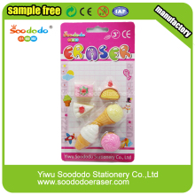 Custom Made School Mushroom Shaped Eraser