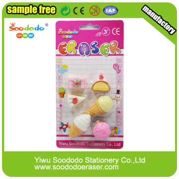 Custom Made School Mushroom Shaped Eraser