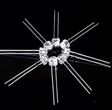 5mm UV LED Straw Hat 420nm 425nm LED