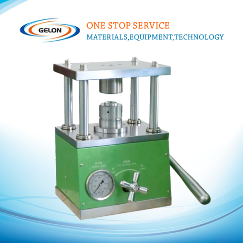 Compact Hydraulic Crimper Machine for Coin Cell Sealing (GN-MSK-110)