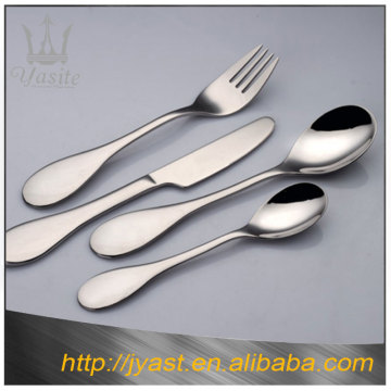 Wholesale durable mirror polished stainless steel tableware