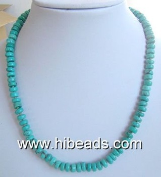 flat unique turquoise jewelry TQN40