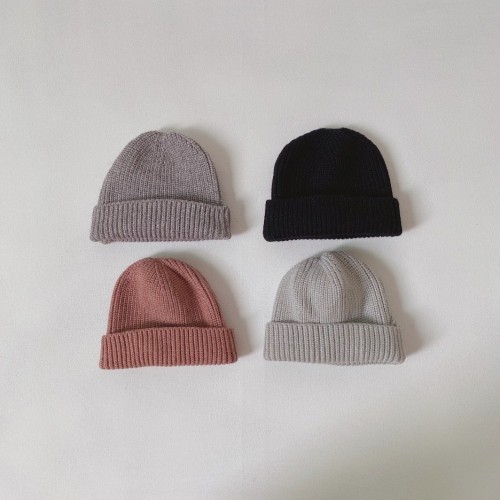 winter knitted hat new quality solid color beanies