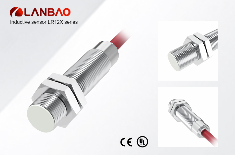 LANBAO Extended High Temperature M12 Inductive Proximity Sensor with IP67