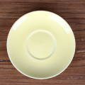 6OZ Yellow espresso cup and saucer