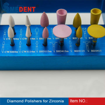 Diamond Polishers for Porcelain , Soft silicone polishers , universal diamond polishers for porcelain