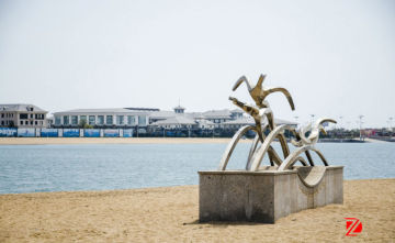 stainless steel outdoor sculptures